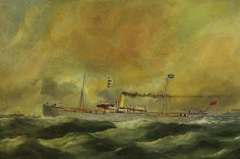 Edouard Adam - Englischer Dampfer \