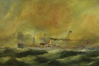 Edouard Adam - Englischer Dampfer \