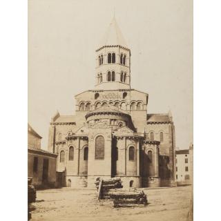 Édouard Baldus - Abside De L\'Église D\'Issoire, 1854