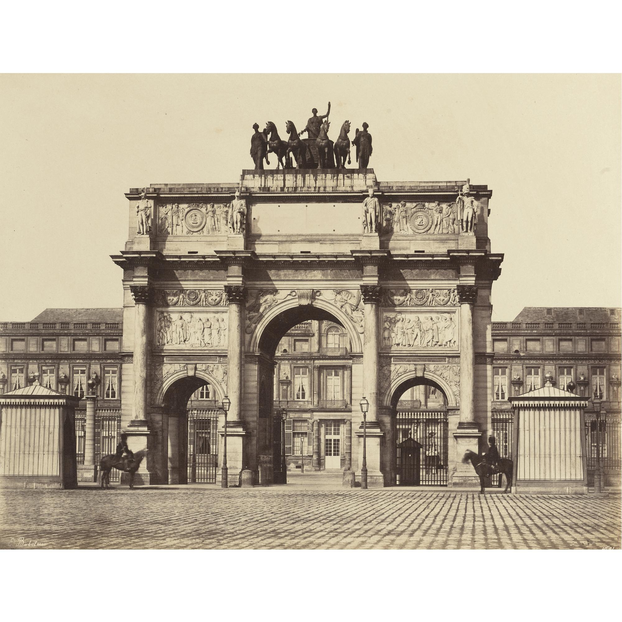 Édouard Baldus - \'Arc Du Carrousel, Paris\'