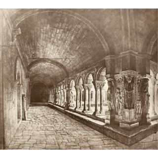 Édouard Baldus - Cloister Of St. Trophime In Arles, 1851