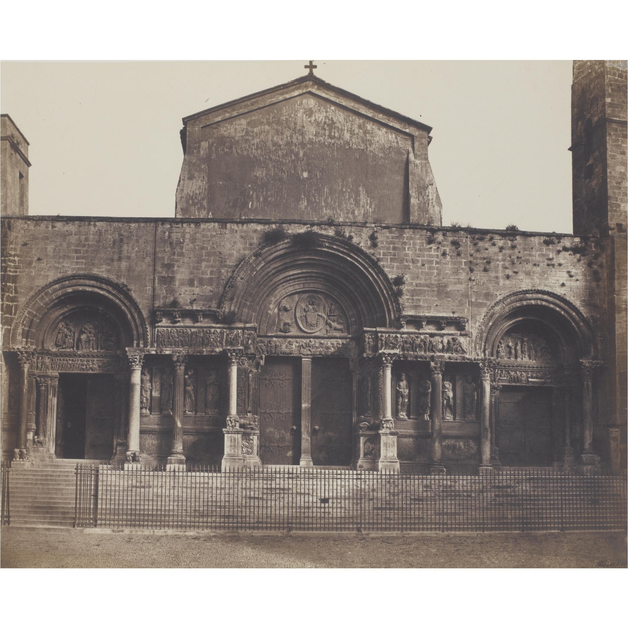 Édouard Baldus - \'Eglise De Saint-Gilles\', 1853