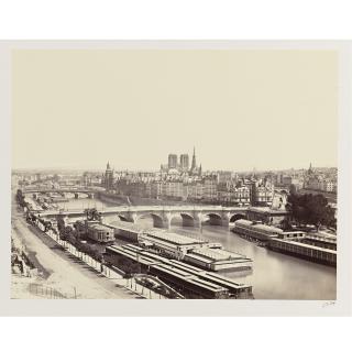 Édouard Baldus - View Of Pont Neuf And Île De La Cité