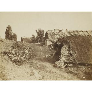 Édouard Baldus - Village De Murols, 1854