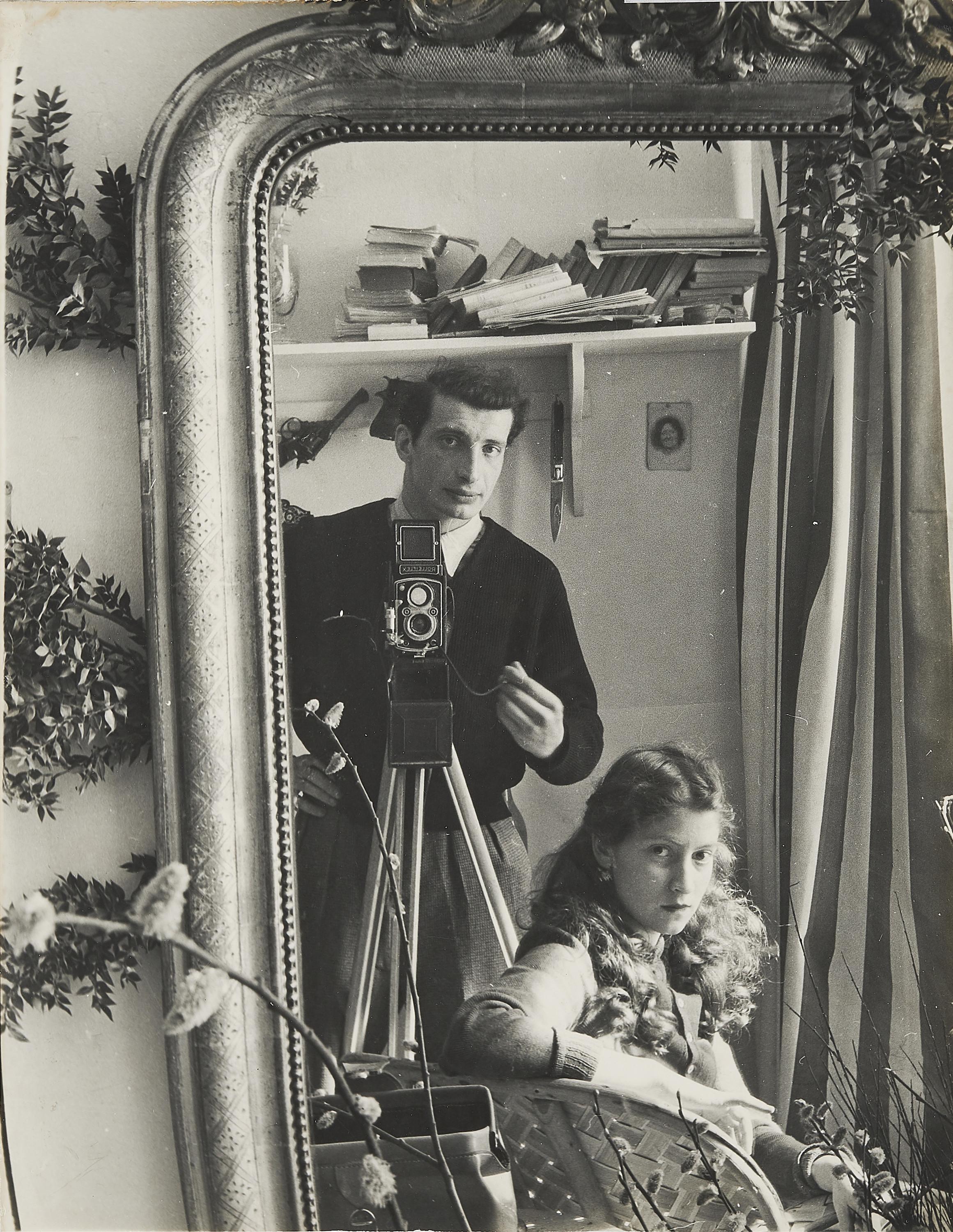 Edouard Boubat - Autoportrait avec Lella.
