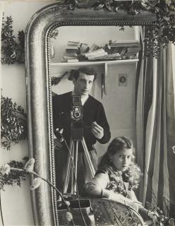 Edouard Boubat - Autoportrait avec Lella.