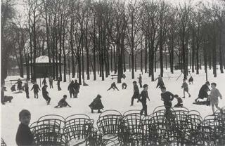 Edouard Boubat - Première Neige, Luxembourg, Paris, 1956