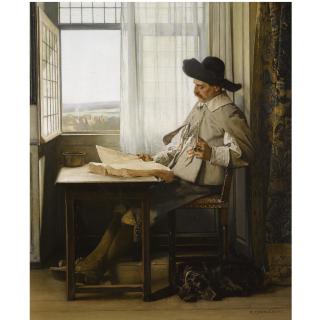 Edouard Charlemont - Austrian Erudit Et Son Chien