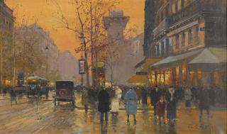 Edouard Cortès - French paris, Le Boulevard Saint-Denis