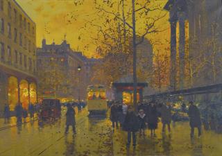 Edouard Cortès - French place De La Madeleine