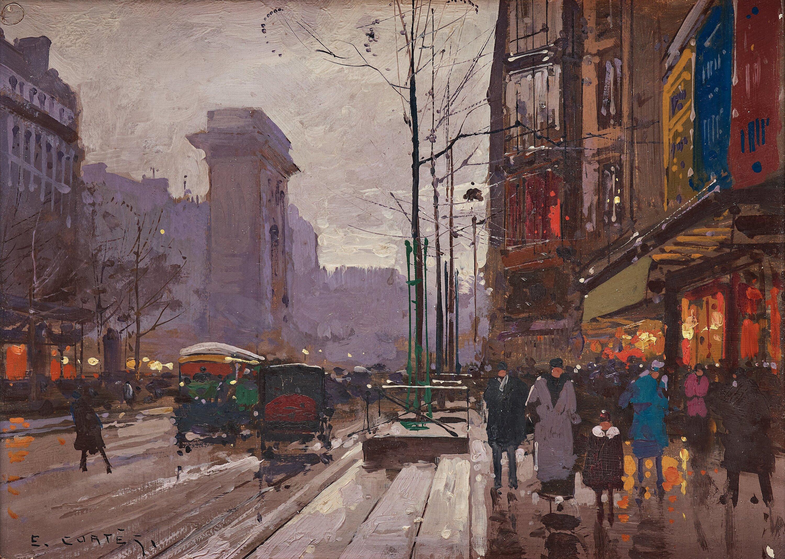 Edouard Cortes - La Porte St Martin