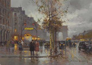 Edouard Cortés - Les Champs-Élysées