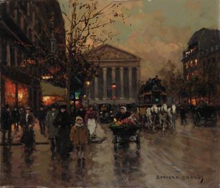 Edouard Cortes - Rue Royal - Madeleine