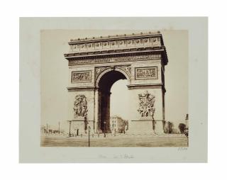 Edouard-Denis Baldus - Arc de L\'Etoile, c. 1850