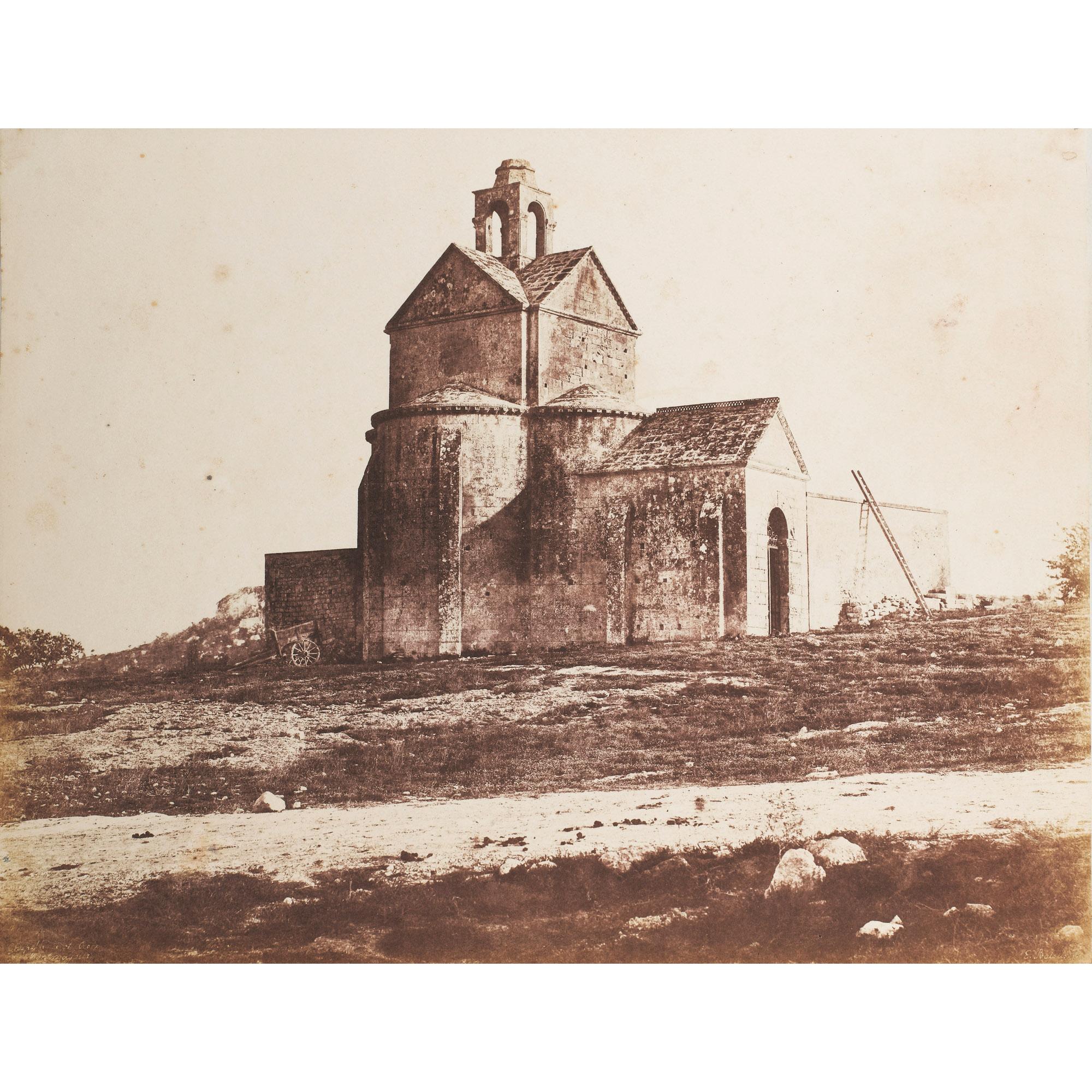 Edouard-Denis Baldus - Chapelle Ste Croix De Montmajour, Vers 1849