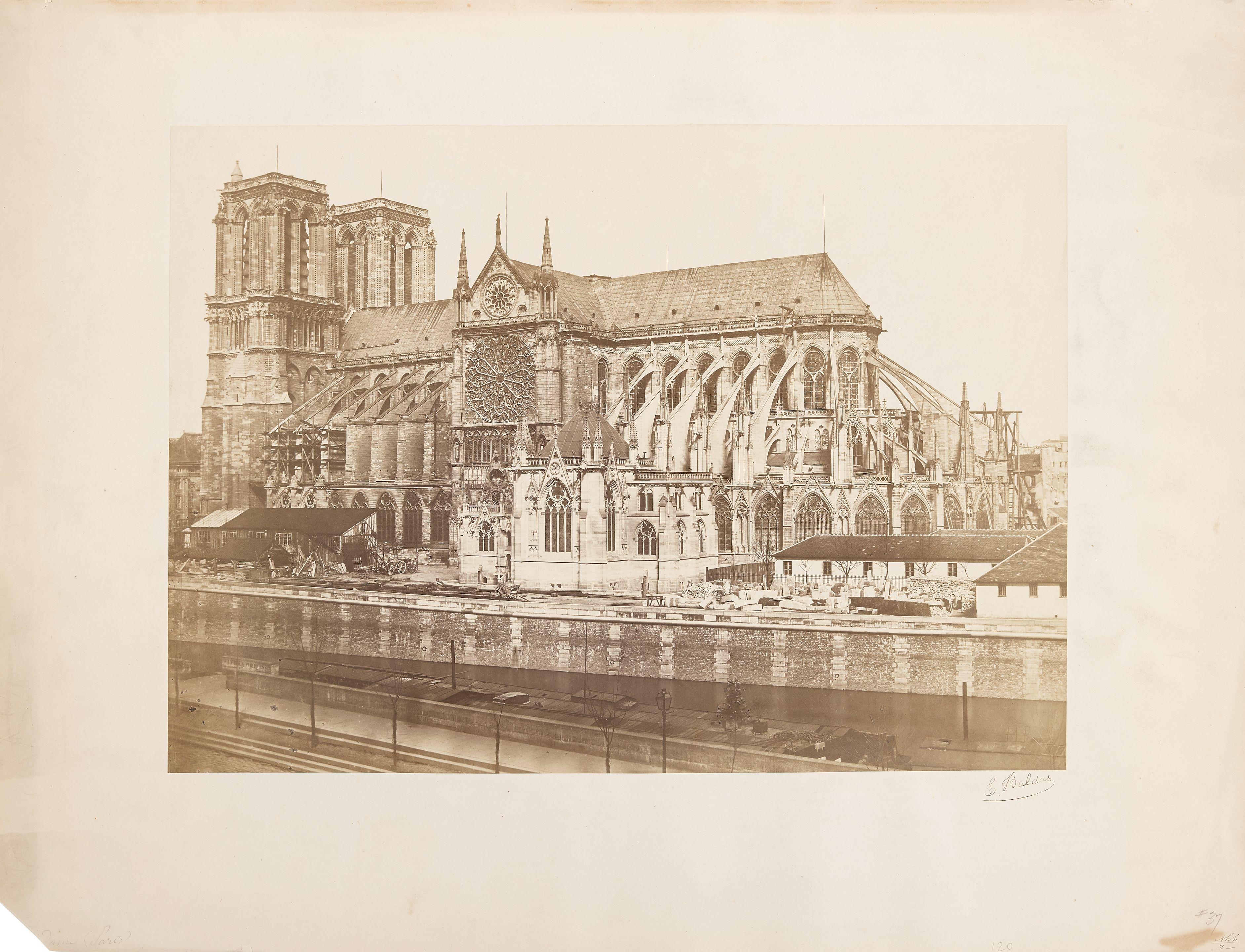 Edouard-Denis Baldus - Notre-Dame, Paris