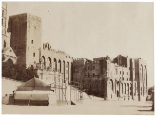 Édouard–Denis Baldus - Papal Palace, Avignon, c. 1861