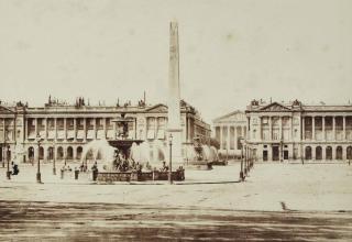 EDOUARD-DENIS BALDUS - Place De La Concorde, C. 1845