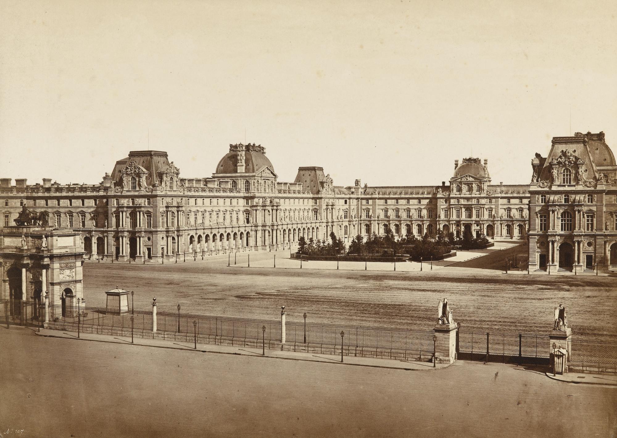 Edouard-Denis Baldus - Place Du Carrousel