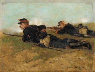 Edouard Detaille - Soldiers in the field
