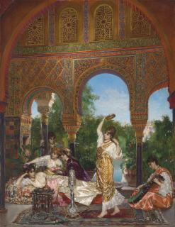 Édouard Frédéric Wilhelm Richter - In the Harem