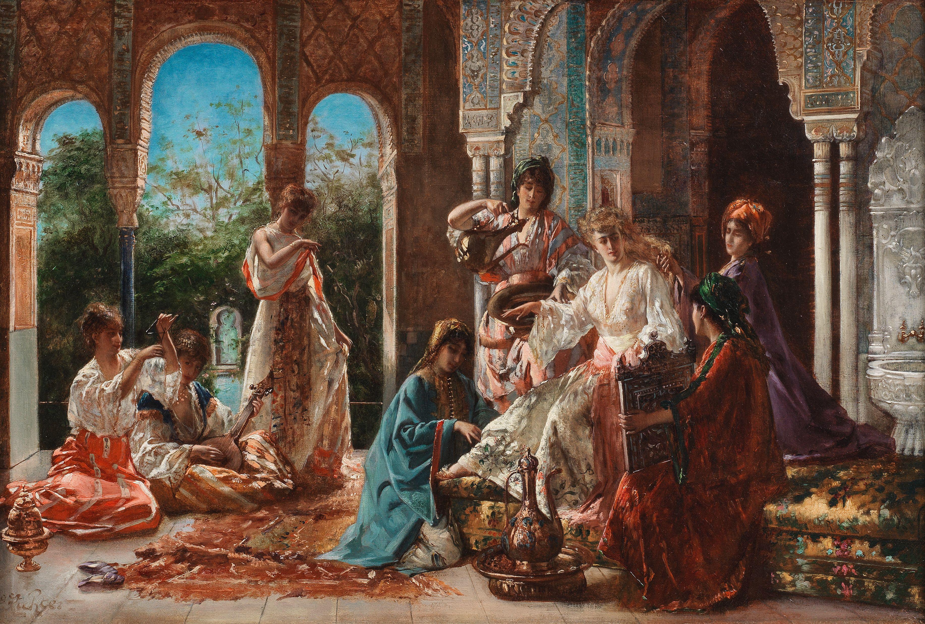 Édouard Frédéric Wilhelm Richter - The favourite