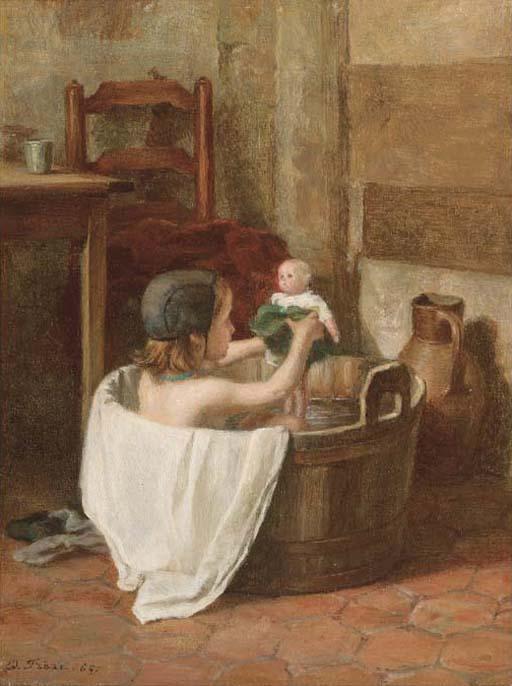 Edouard Frère - A special bathe