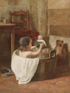 Edouard Frère - A special bathe