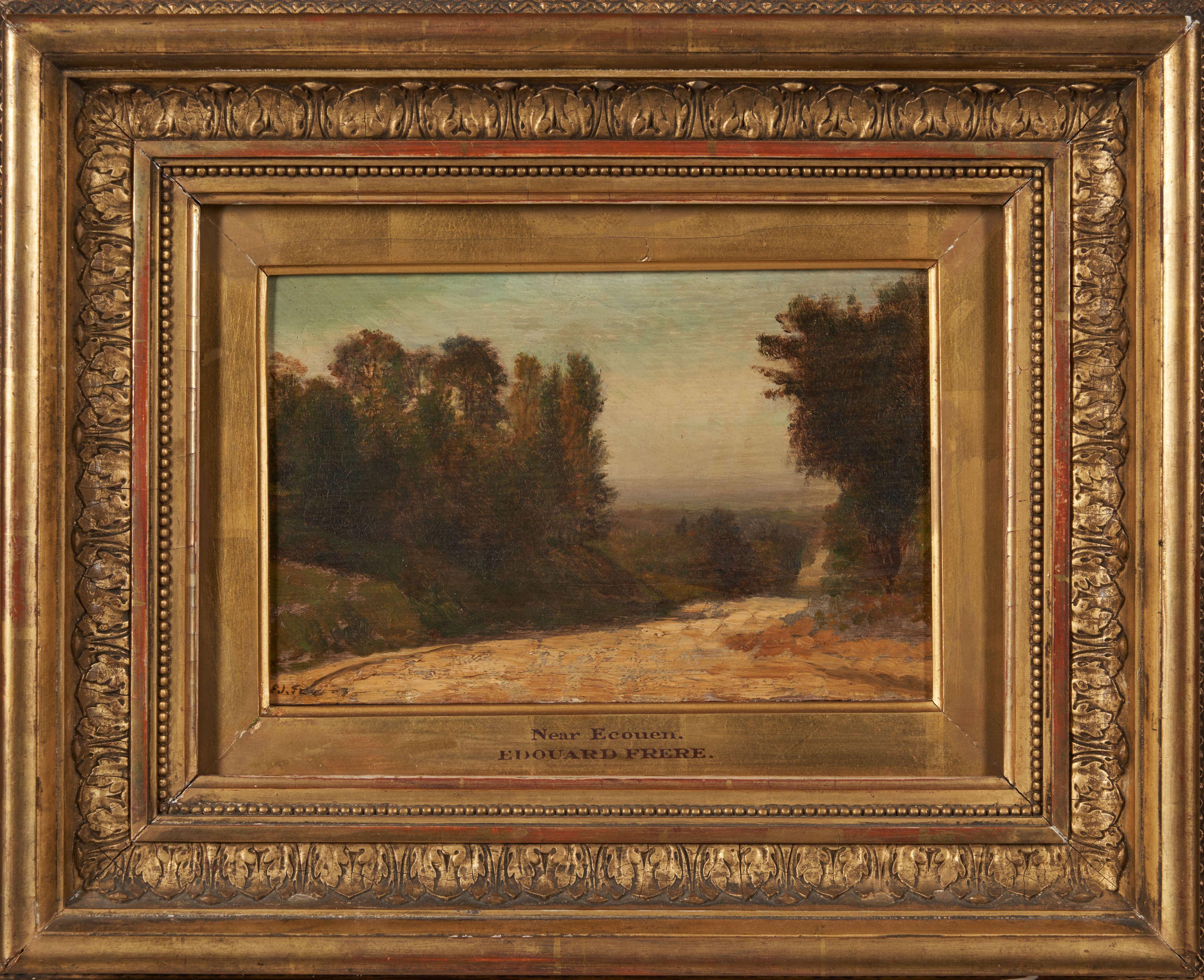 Edouard Frere - Road From Paris To Ecouen