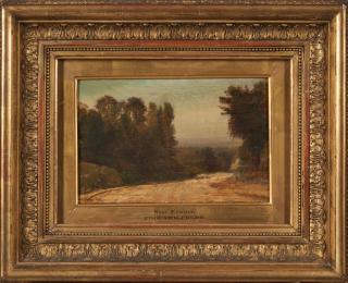 Edouard Frere - Road From Paris To Ecouen