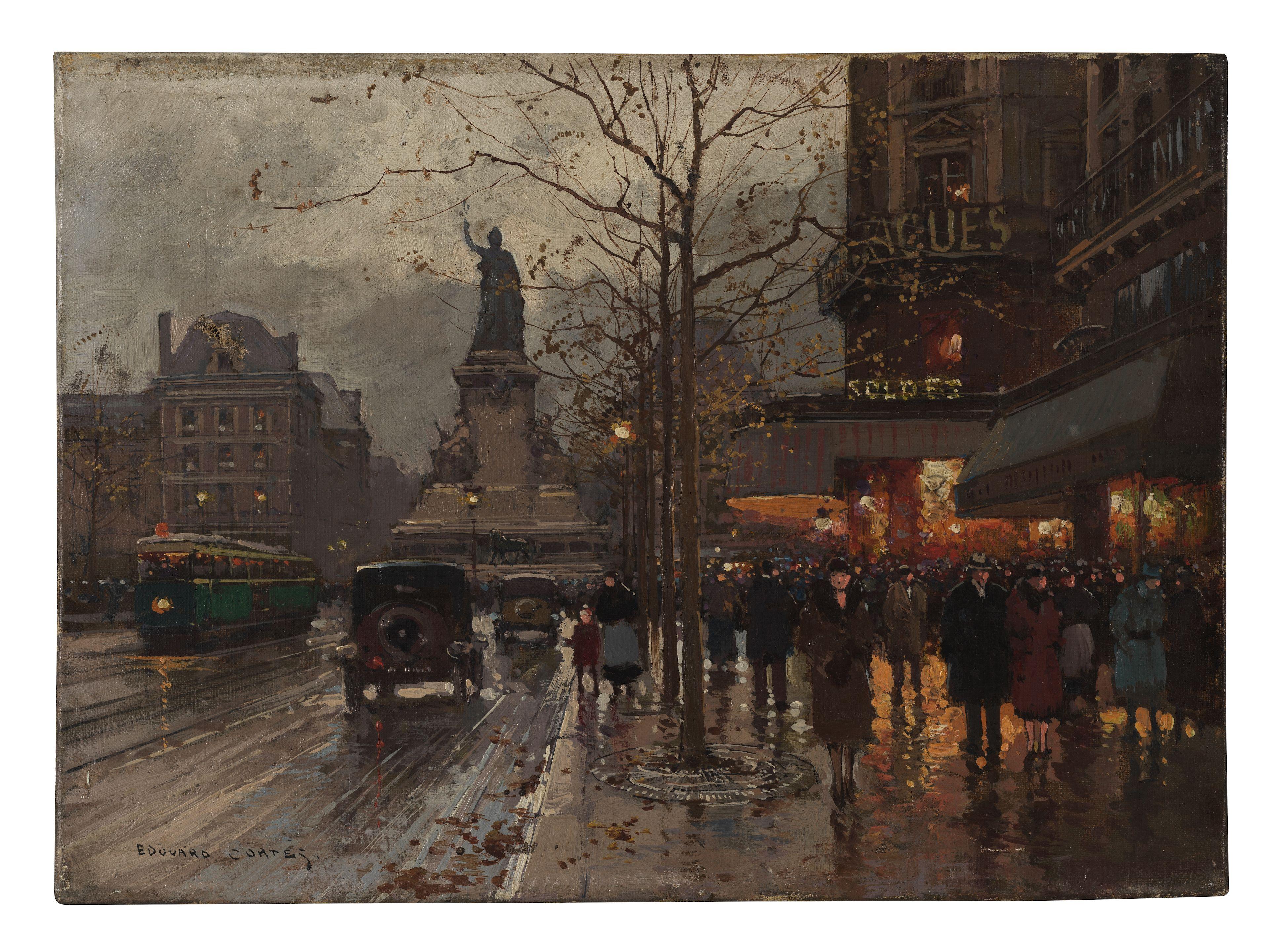 Edouard Henri Leon Cortes - Place de la République
