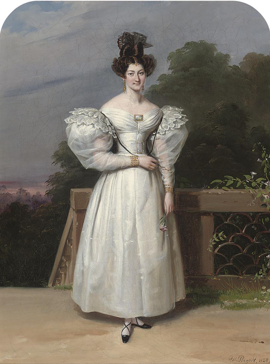 Edouard Henri Theophile Pingret - Before the ball