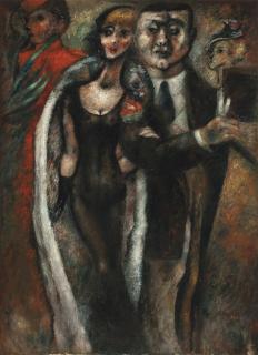 Édouard Joseph Goerg - Portrait de Monsieur et Madame Goujon-Bouchon