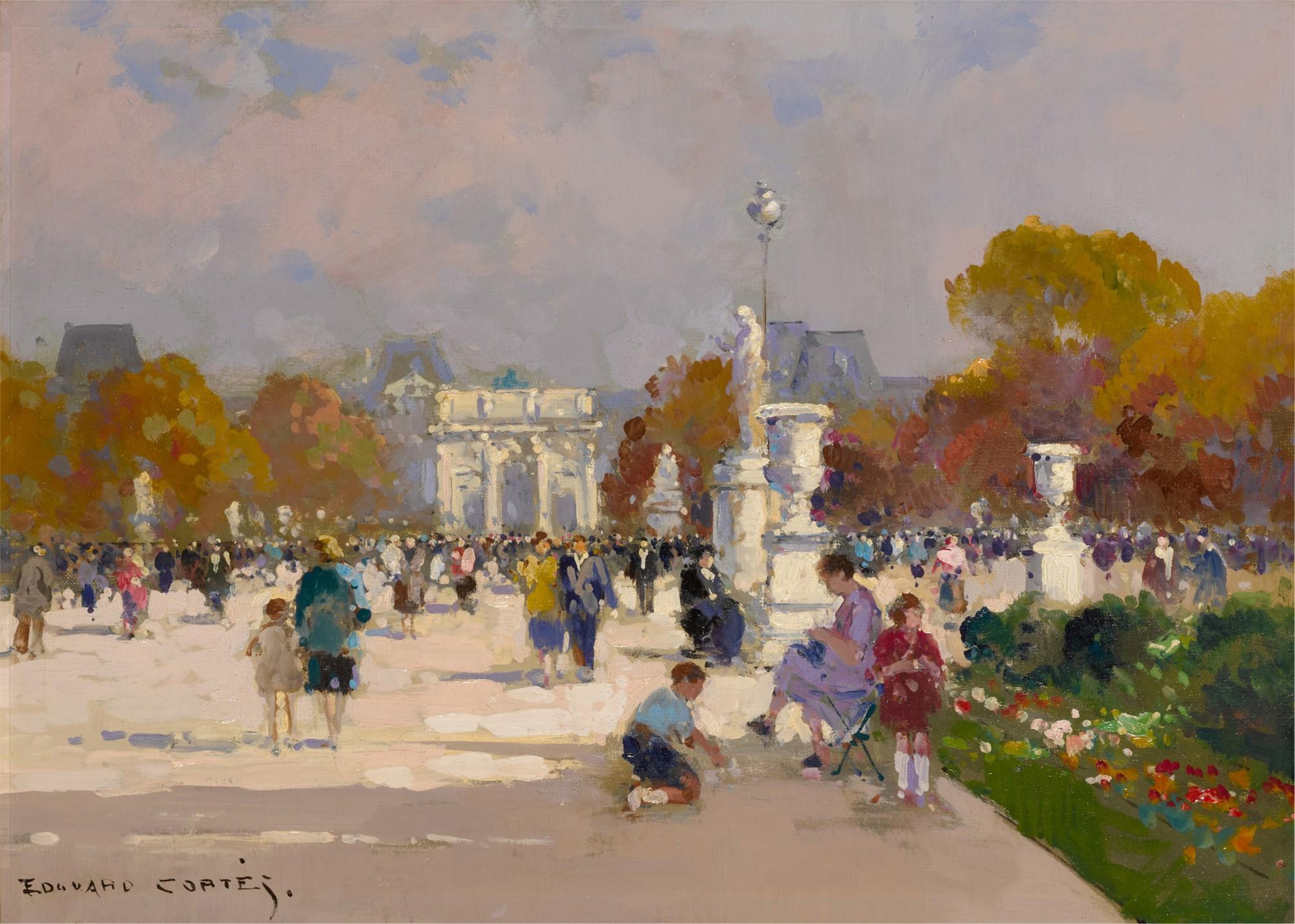 Edouard-Léon Cortès - Les Tuileries