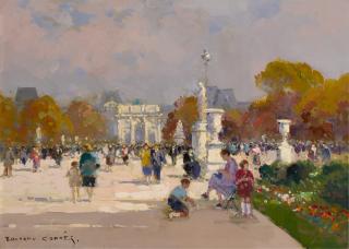 Edouard-Léon Cortès - Les Tuileries