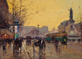 Edouard-Léon Cortès - Place De La République, Paris