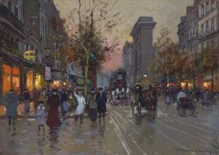 Edouard Léon Cortès - Porte Saint Martin