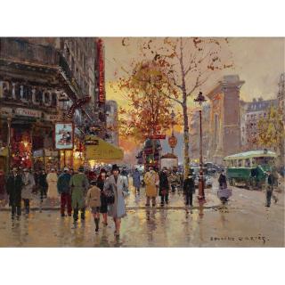 Edouard-Léon Cortès - Porte St. Denis