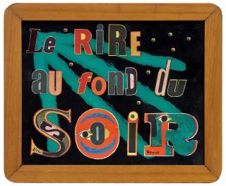 Édouard Léon Théodore Mesens - Le rire au fond du soir