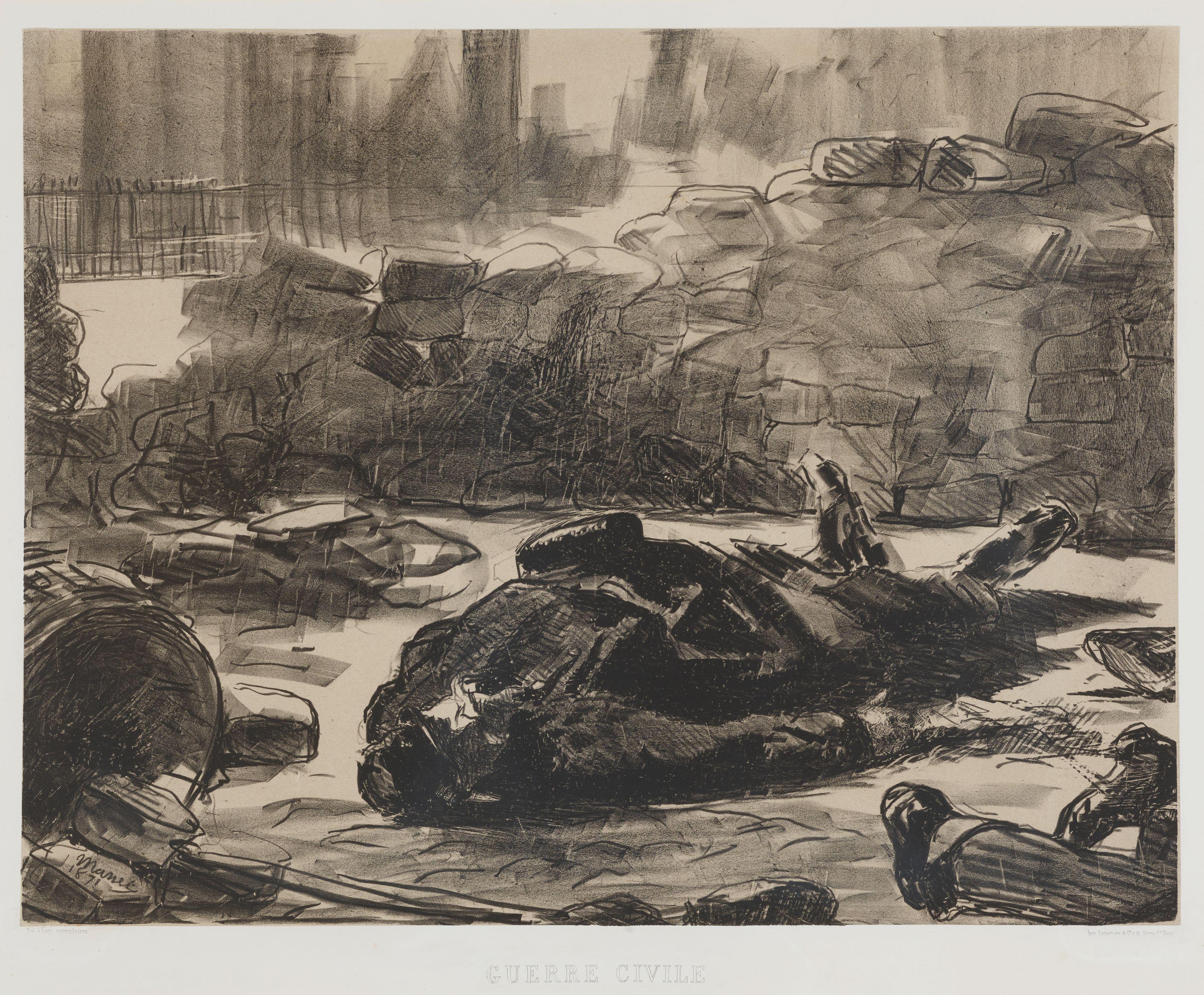 Edouard Manet - Guerre Civile