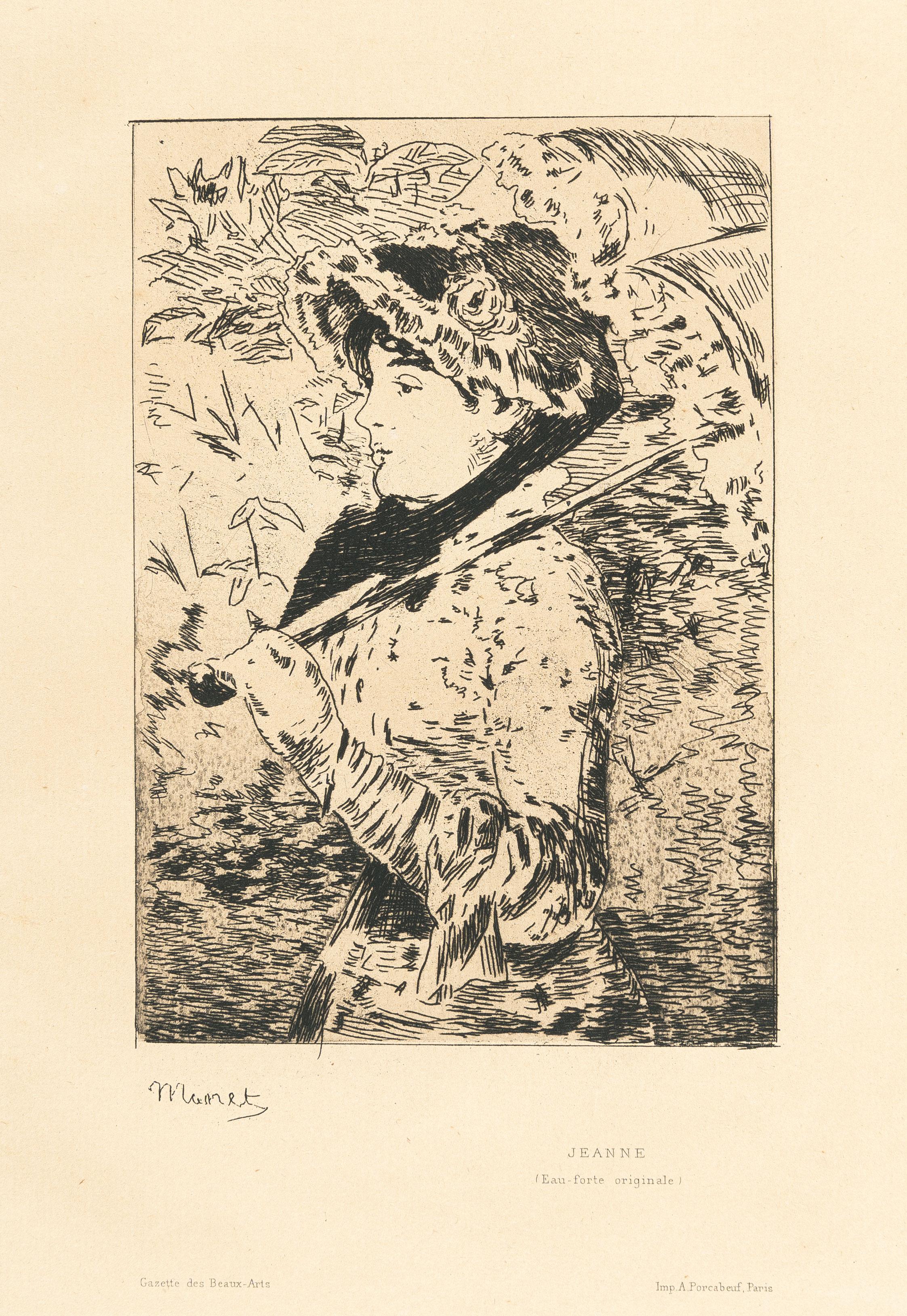 Edouard Manet - Jeanne (Le Printemps)
