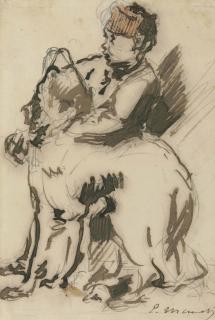 Edouard Manet - Le gamin et le chien