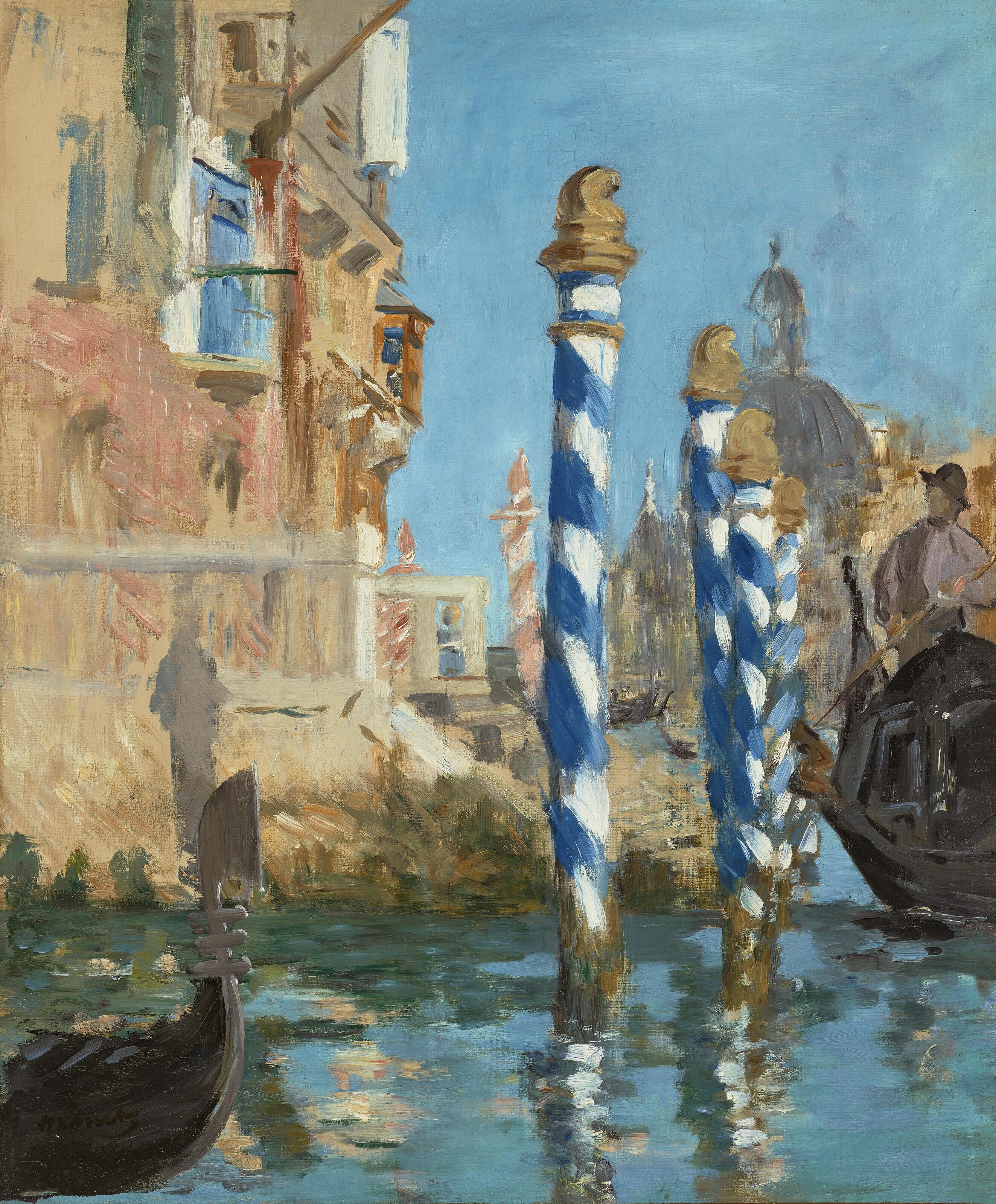 Edouard Manet - Le Grand Canal à Venise