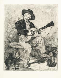 Edouard Manet - Le Guitarrero (Le Chanteur Espagnol)