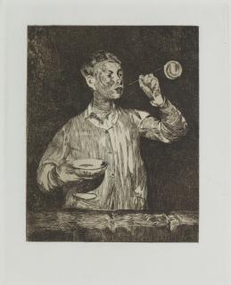 Edouard Manet - L\'Enfant aux Bulles de Savon