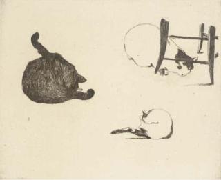 Edouard Manet - Les Chats (H. 64)