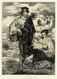 Edouard Manet - Les Gitanos (Harris 18)
