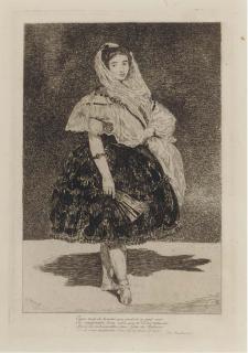 Edouard Manet - Lola de Valence (Guerin 23, Harris 33)