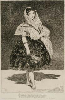 Edouard Manet - Lola de Valence (Guérin 23)
