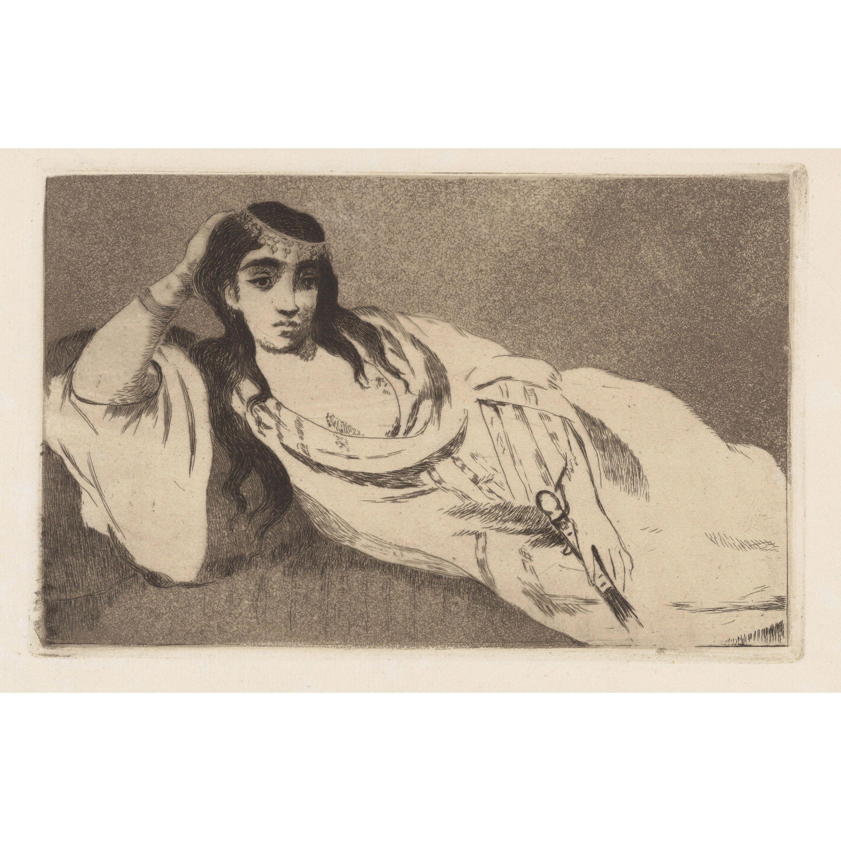 Edouard Manet - Odalisque couchée